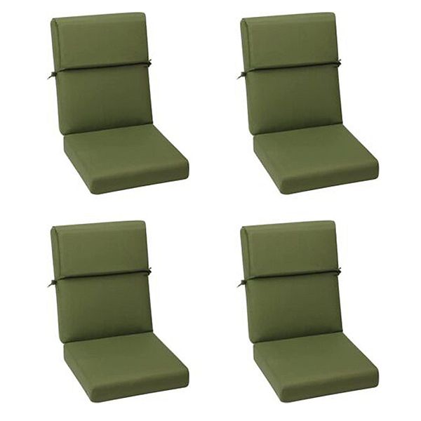 Aoodor Patio High Back Chair Cushions Set of 4, 46x21x4 Inches(Only Cushions) Aoodor