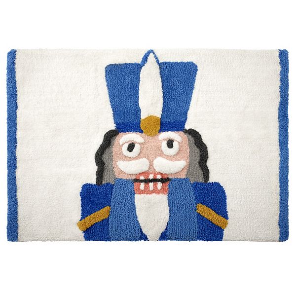 Avanti Nutcracker Trellis Bathroom Rug Avanti