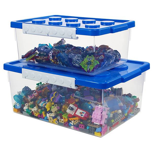 Organizers And Storage For Lego Building Bricks Barbie Dolls Hot Wheels Beyblades Lego Toy Storage Bins & Things