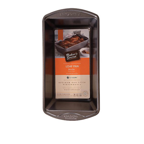 Baker's Secret Non-stick Loaf Pan 2.9"x5.7"x12.2" Classic Line Carbon Steel Baker's Secret