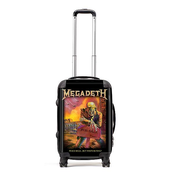 Чемодан поликарбонатный на 4 колесах Rocksax Megadeth Cabin Bag – Peace Sells, 52 литра Rocksax