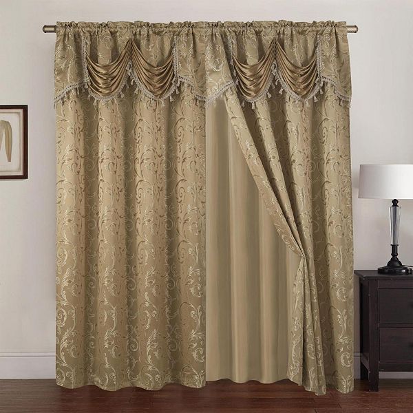 Franklin 2 Pack Double Panel Blackout Curtains With Thermal Insulation RT Design