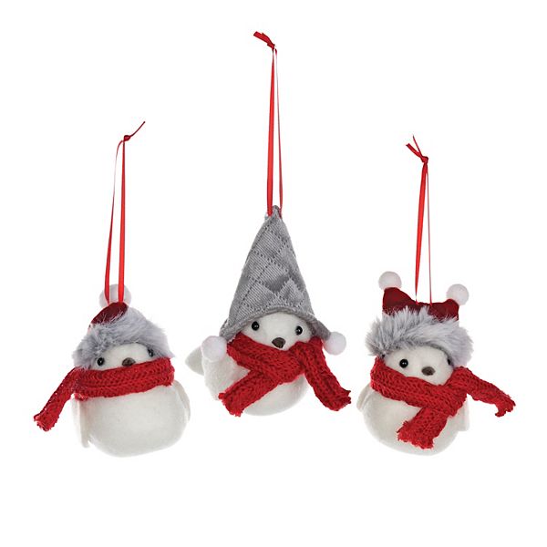 Melrose Winter Bird 12-pc. Ornament Set Melrose