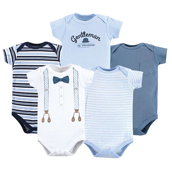  Боди Little Treasure Baby Boy Cotton Bodysuits 5pk Little Treasure