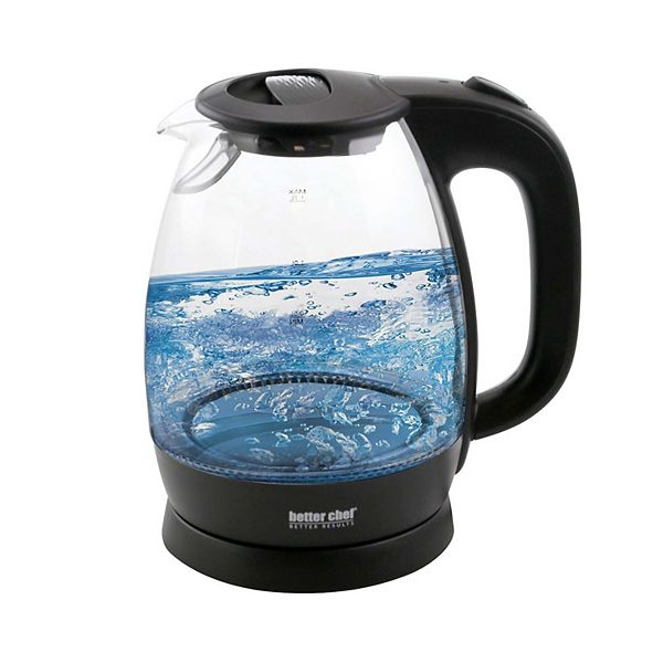 Better Chef 1.7l Cordless Electric Glass Tea Kettle Better Chef