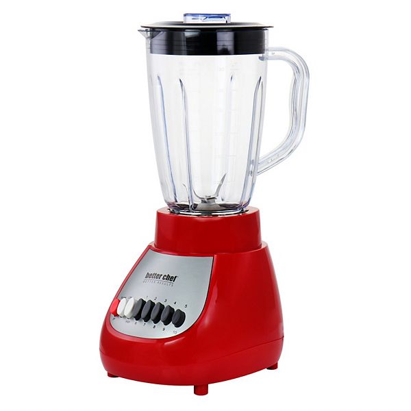 the Better Chef 10 Speed 350 Watt Plastic Jar Blender Better Chef