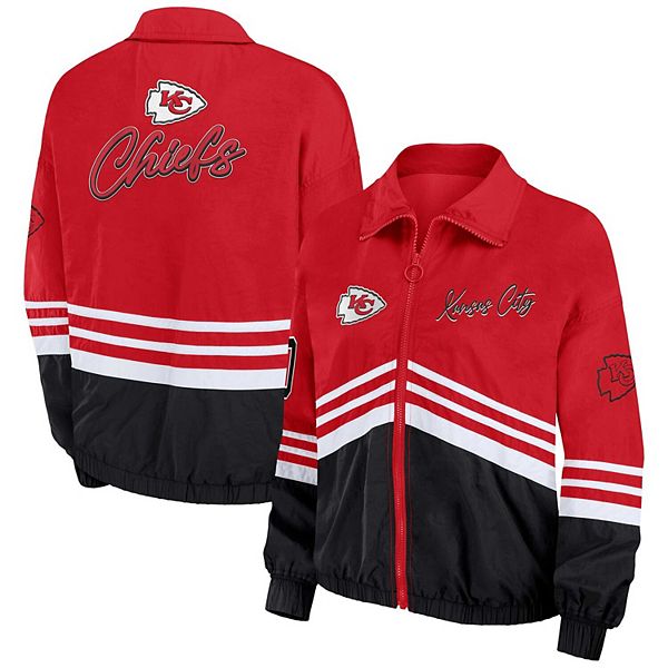 Женская Повседневная куртка Kansas City Chiefs Vintage Windbreaker Unbranded