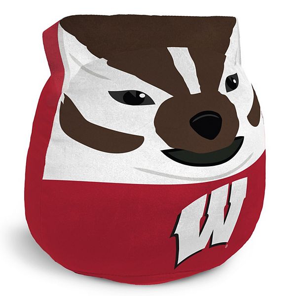 Pegasus Wisconsin Badgers Plushie Mascot Pillow with Features Unbranded