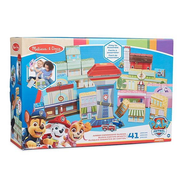 Melissa & Doug PAW Patrol Jumbo Cardboard Blocks Melissa & Doug