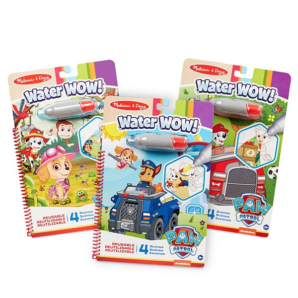 Melissa & Doug Paw Patrol Water Wow Bundle Melissa & Doug