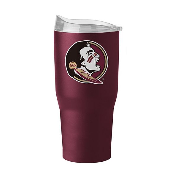 Термостакан с крышкой 30oz для напитков с принтом Florida State Seminoles Unbranded