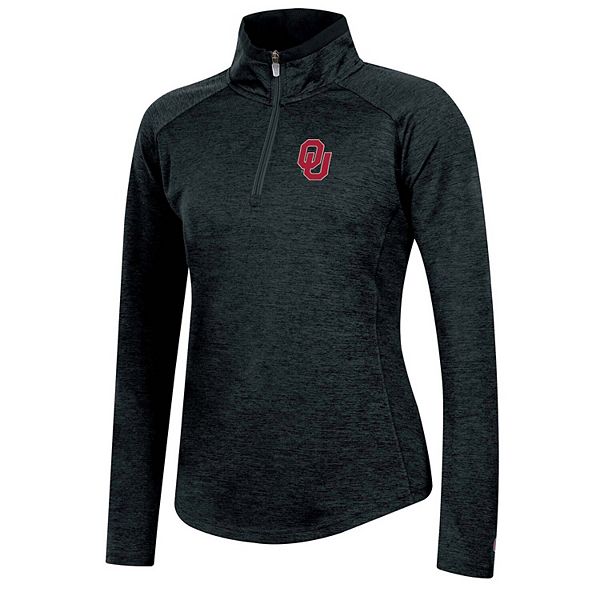 Женская Повседневная куртка Champion Oklahoma Sooners Core Raglan 1/4-Zip Champion