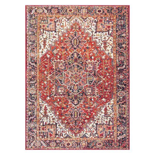 nuLoom Indoor/Outdoor Transitional Emblem Patrice Area Rug NuLOOM