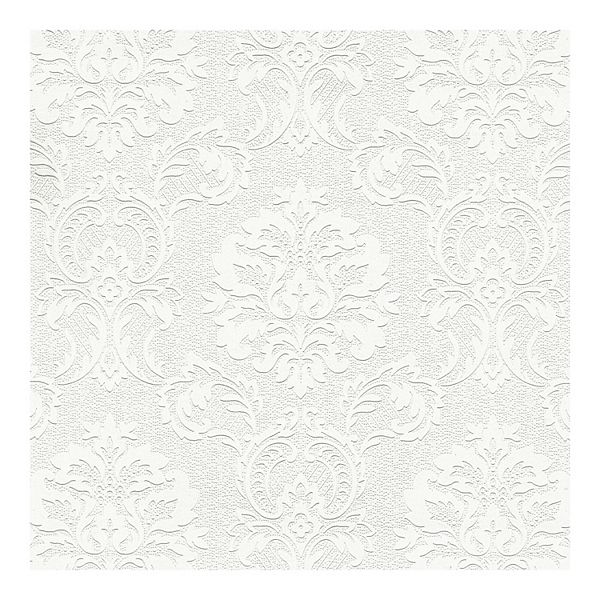 Brewster Home Fashions Subtle Damask Pre-Pasted Wallpaper BREWSTER