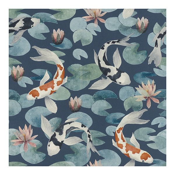 Brewster Home Fashions Koi Fish Wallpaper BREWSTER