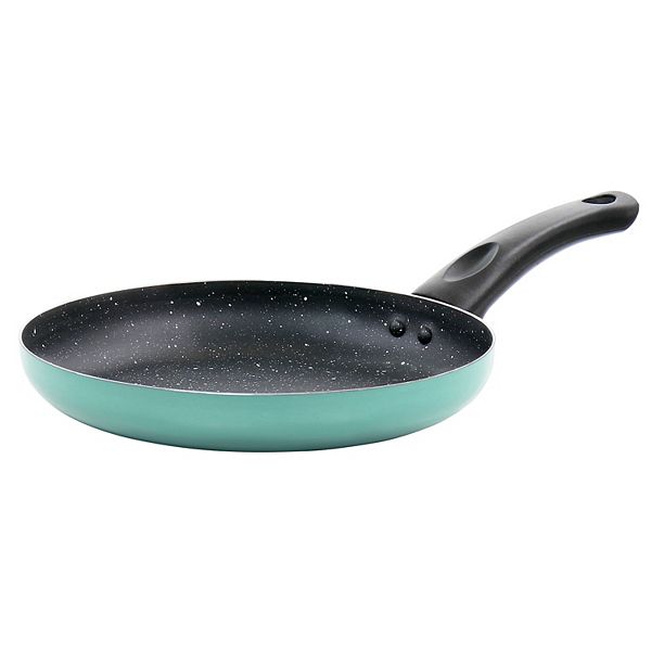 Oster Cocina Luneta 9.5 Inch Aluminum Nonstick Frying Pan in Teal Oster Cocina