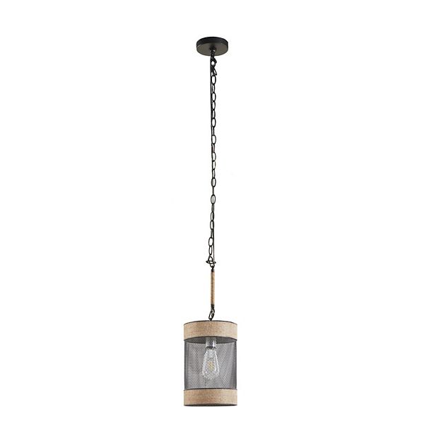 INK+IVY Orion Cylinder Pendant Ceiling Light INK+IVY