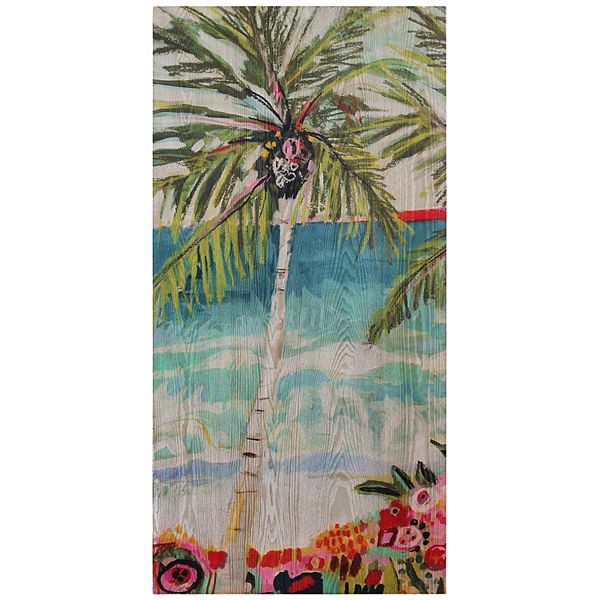 Empire Art Direct Palm Tree Whimsy I Wood Wall Art Empire Art Direct