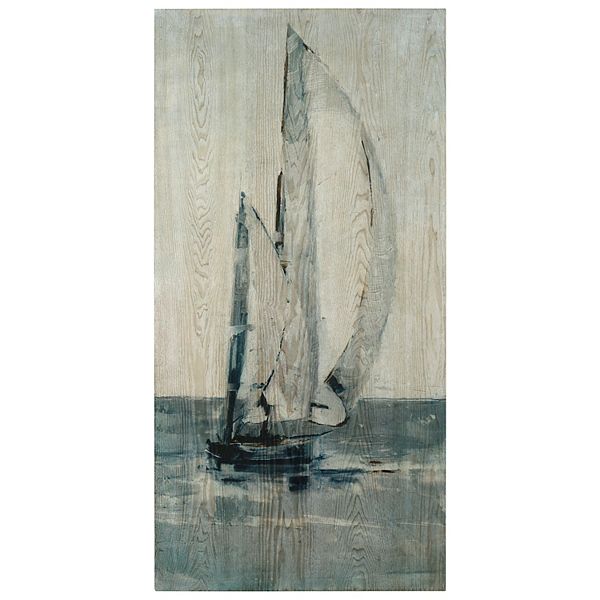 Empire Art Direct Grey Seas II Wood Wall Art Empire Art Direct