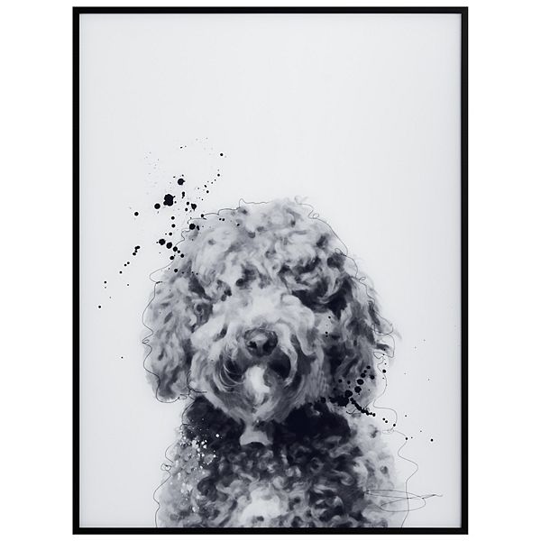 Empire Art Direct Labradoodle Framed Wall Art Empire Art Direct