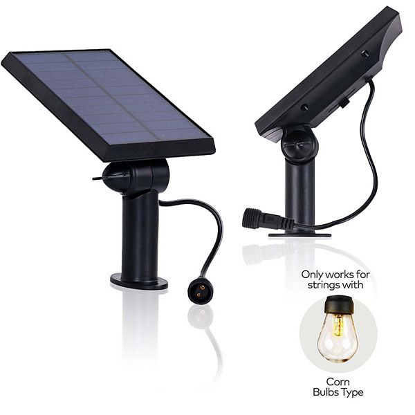 Brightech Ambience Pro Solar Replacement Panel For Brightech Remote String Lights Only Brightech