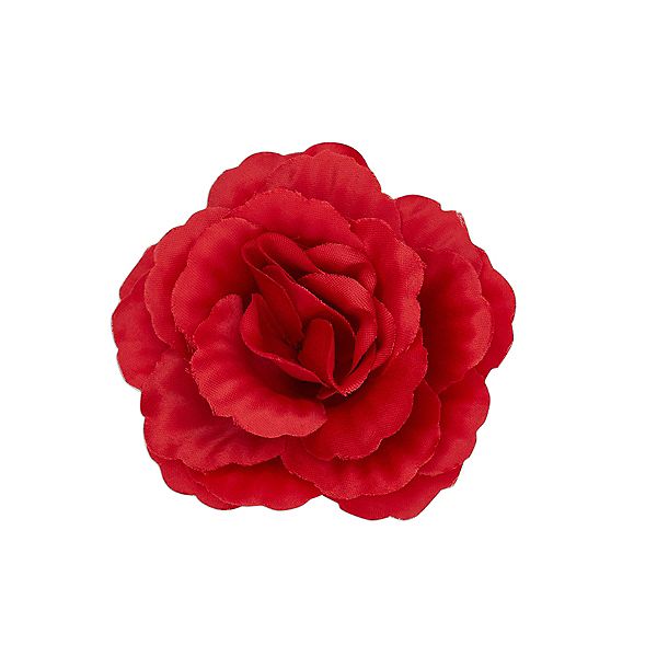 Artificial Red Rose Silk Flower Head for Crafts, Wedding Decor (3.5 In, 36 Pack) Juvale