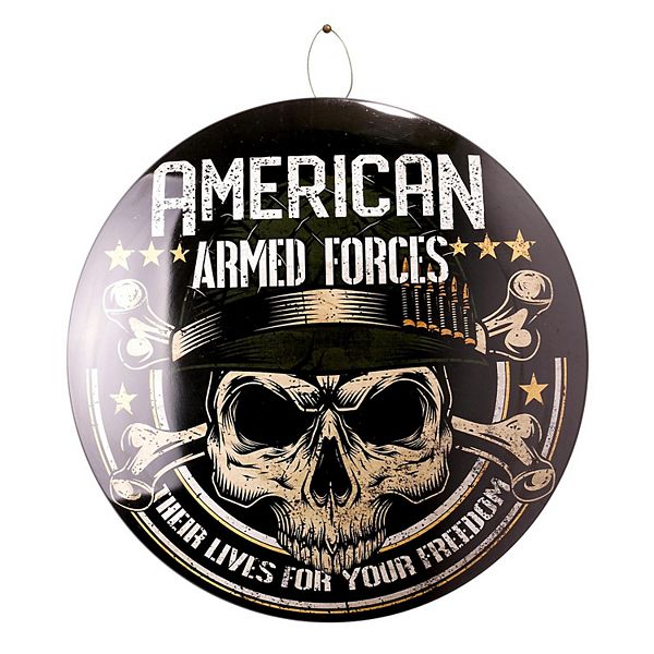 American Art Décor American Armed Force Metal Wall Decor American Art Décor