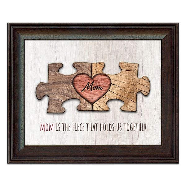 Personal-Prints Puzzle Mom Framed Wall Art Personal-Prints