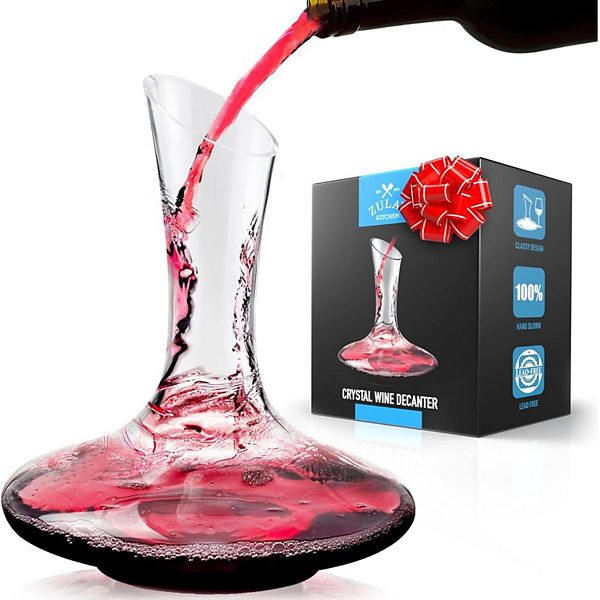 Zulay Kitchen Red Wine Decanter Zulay