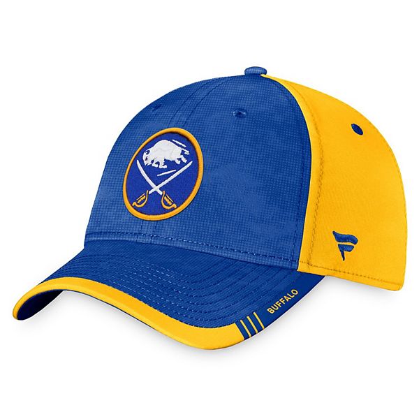 Кепка Fanatics Authentic Pro Rink Camo для мужчин, Royal/Gold Buffalo Sabres Fanatics