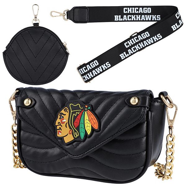 Сумка тоут Cuce Chicago Blackhawks из веганской кожи Unbranded