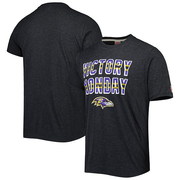 Мужская Футболка Homage Baltimore Ravens Victory Monday Tri-Blend Homage