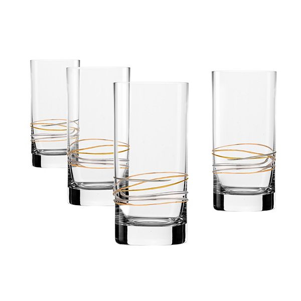 Artland Reflex 4-pc. Highball Glass Set Artland