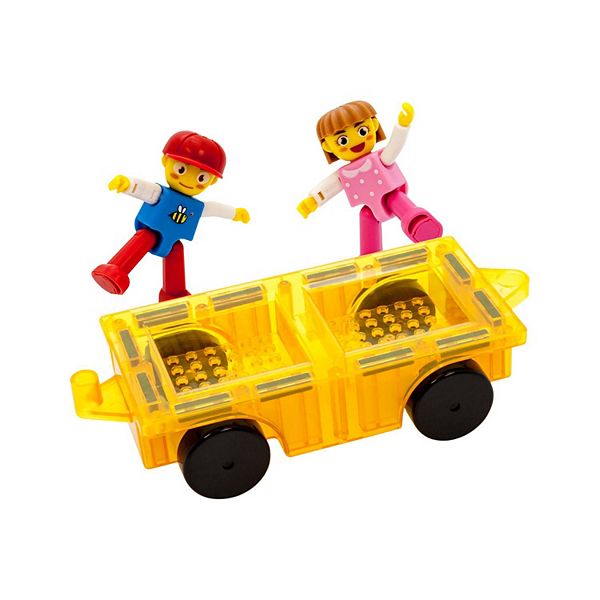 PICASSOTILES CAR W/ 2 ACTION FIGURES HD