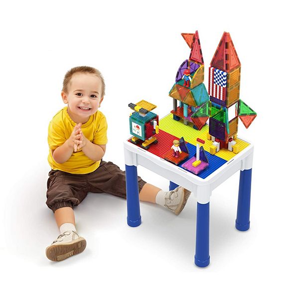 316pcs Magnetic Brick Tile and Brick Block Activity Table Set PicassoTiles