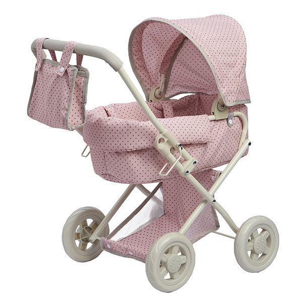 Olivia's Little World Polka Dots Princess Baby Doll Deluxe Stroller Olivia's Little World