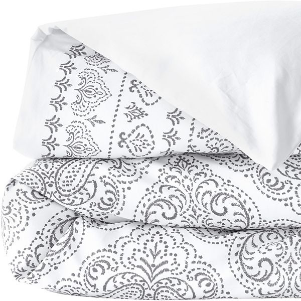 Lands' End 700 Thread Count Luxe Premium Supima Cotton No Iron Sateen Standard Pillow Sham or Duvet Cover Lands' End