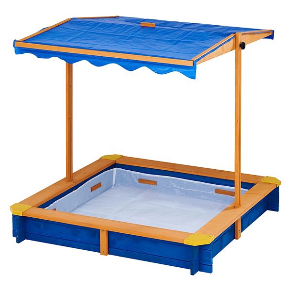 Teamson Kids Outdoor Summer Sand Box Teamson Kids