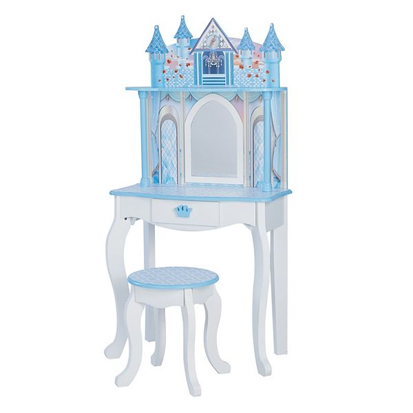 Teamson Kids Fantasy Fields Dreamland Castle Play Vanity Set Teamson Kids