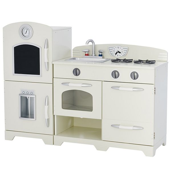 Teamson Kids Little Chef Fairfield Retro Play Kitchen - Ivory Teamson Kids