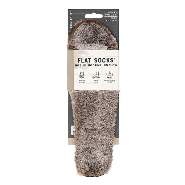 Женские Носки Flat Socks Искусственный Мех Flat Socks