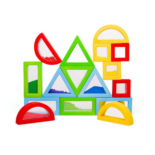 Bigjigs Toys, Natural Sensory Shapes Bigjigs Toys