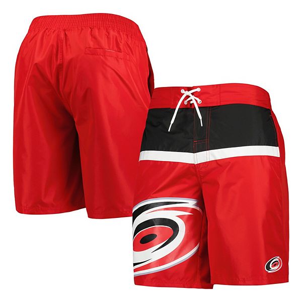 Мужские Шорты для плавания Starter Sea Wind Красные Carolina Hurricanes Starter