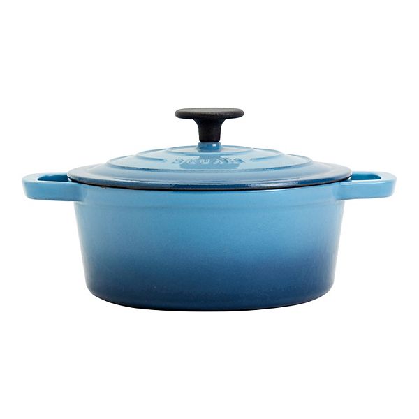 Smith & Clark 3-qt. Enameled Cast-Iron Dutch Oven Smith