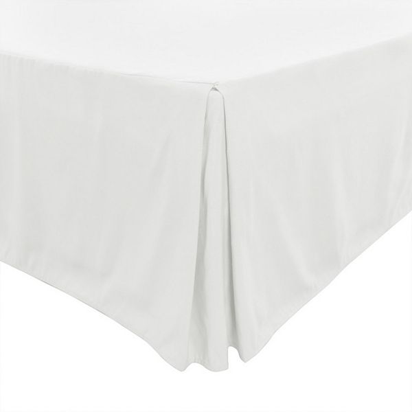 Pleated Ruffle Bed Skirts with 14" Drop, Queen 60" x 80" PiccoCasa