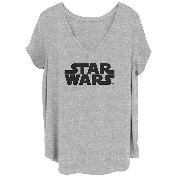 Женская Футболка Star Wars Logo V-Neck Star Wars