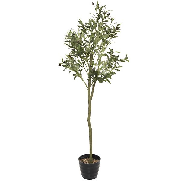 Stella & Eve 4.75-ft. Artificial Olive Tree Floor Decor Stella & Eve