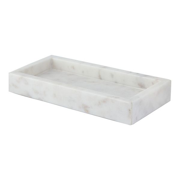 A&B Home Decorative Rectangular Marble Tray Table Decor A&B Home