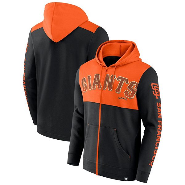 Мужская Толстовка Fanatics San Francisco Giants Walk Off Флисовая с Полной Застежкой Fanatics