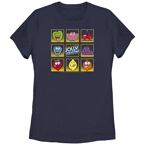 Juniors' Jolly Rancher All Flavors Squared Graphic Tee Hershey's